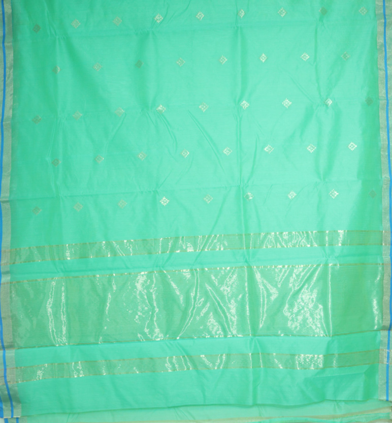 Handloom Chanderi Silk Cotton Saree view 2