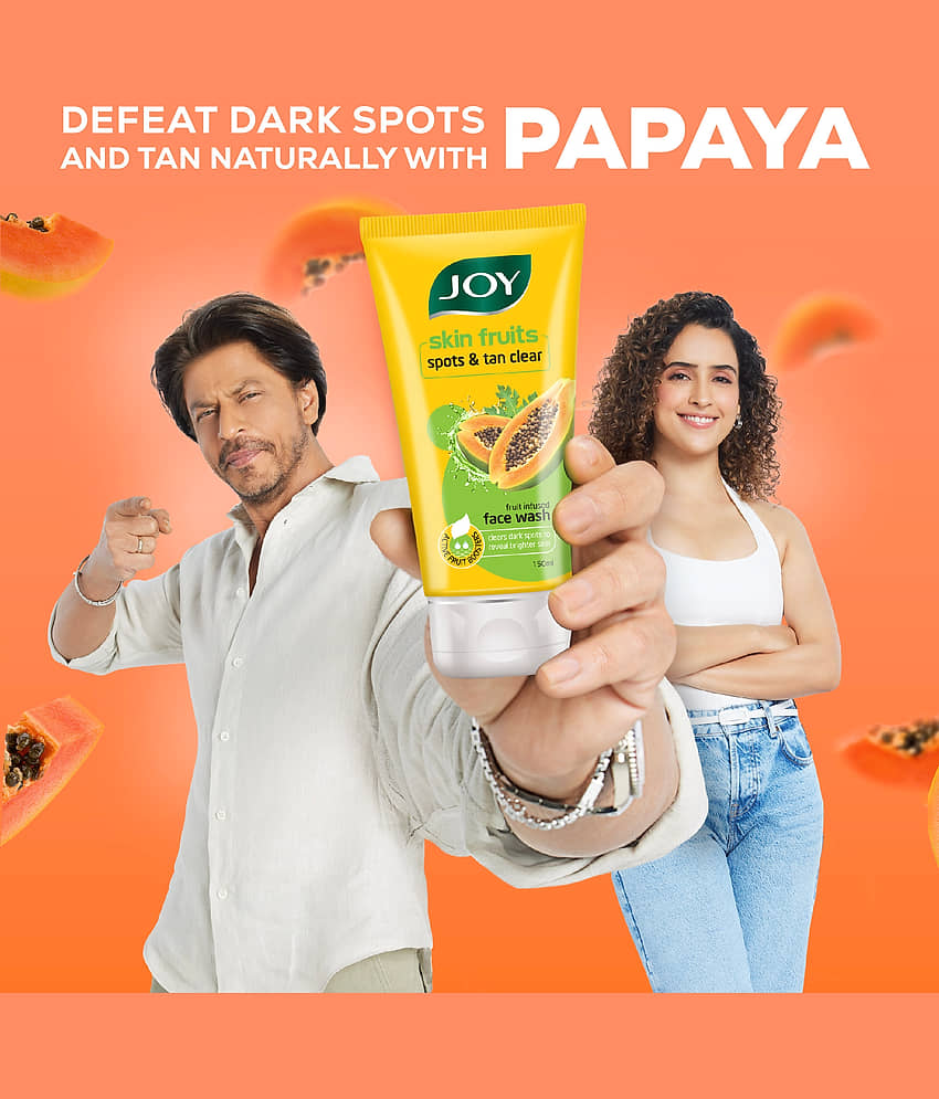 Joy De Tan Papaya Face Wash For Dark Spots Tan & Dead Skin Removal 150ml (Pack of 1) view 2