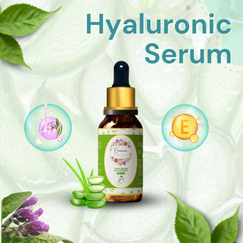 Orancia Face Serum for Intense Hydration, Glowing Skin & Fine Lines | Daily Hydrating Face Serum For Women & Men with Dry, Normal & Oily Skin | 30 ml view 2