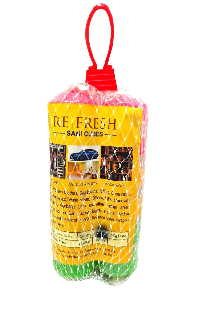 RE FRESH Sani Cubes - Freshener Cubes for Homes & Cars view 2