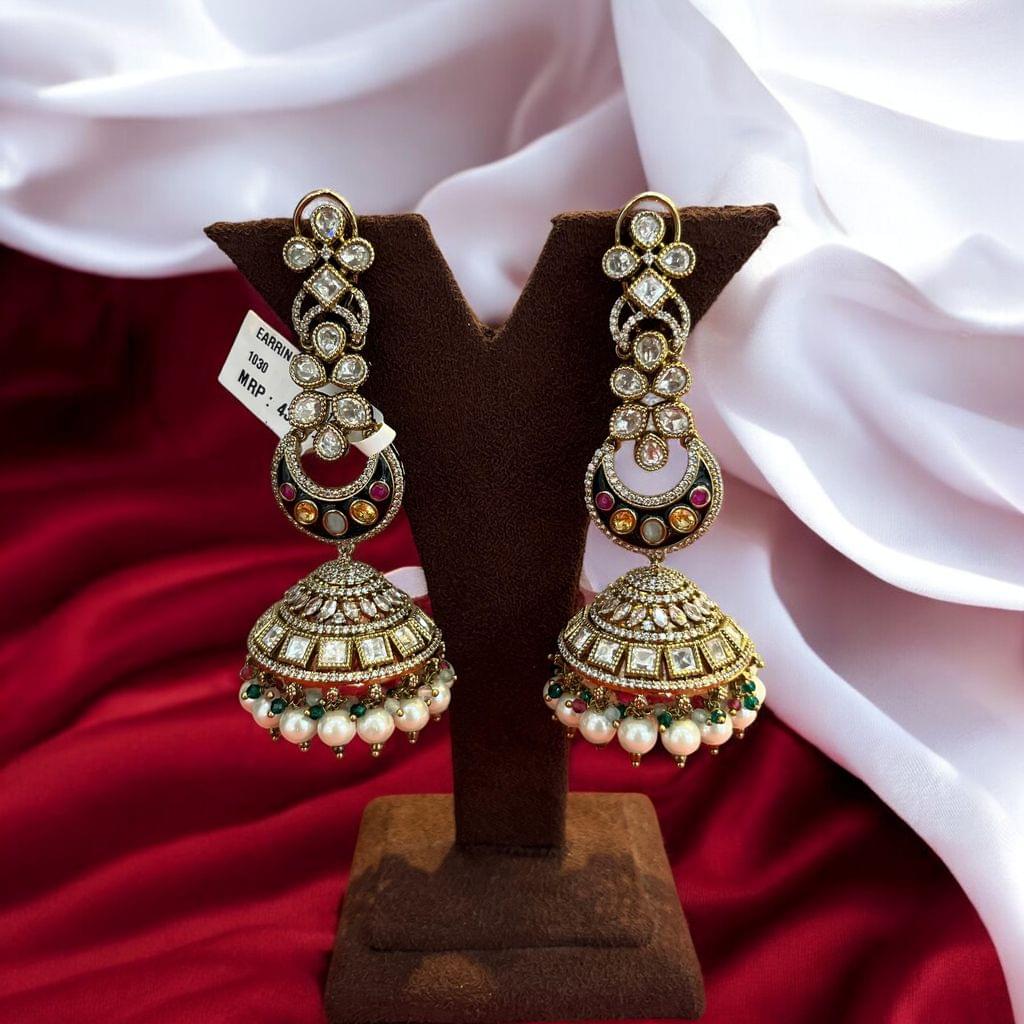 Bridal Bells Jhumkas By Dia Art Jewels view 2