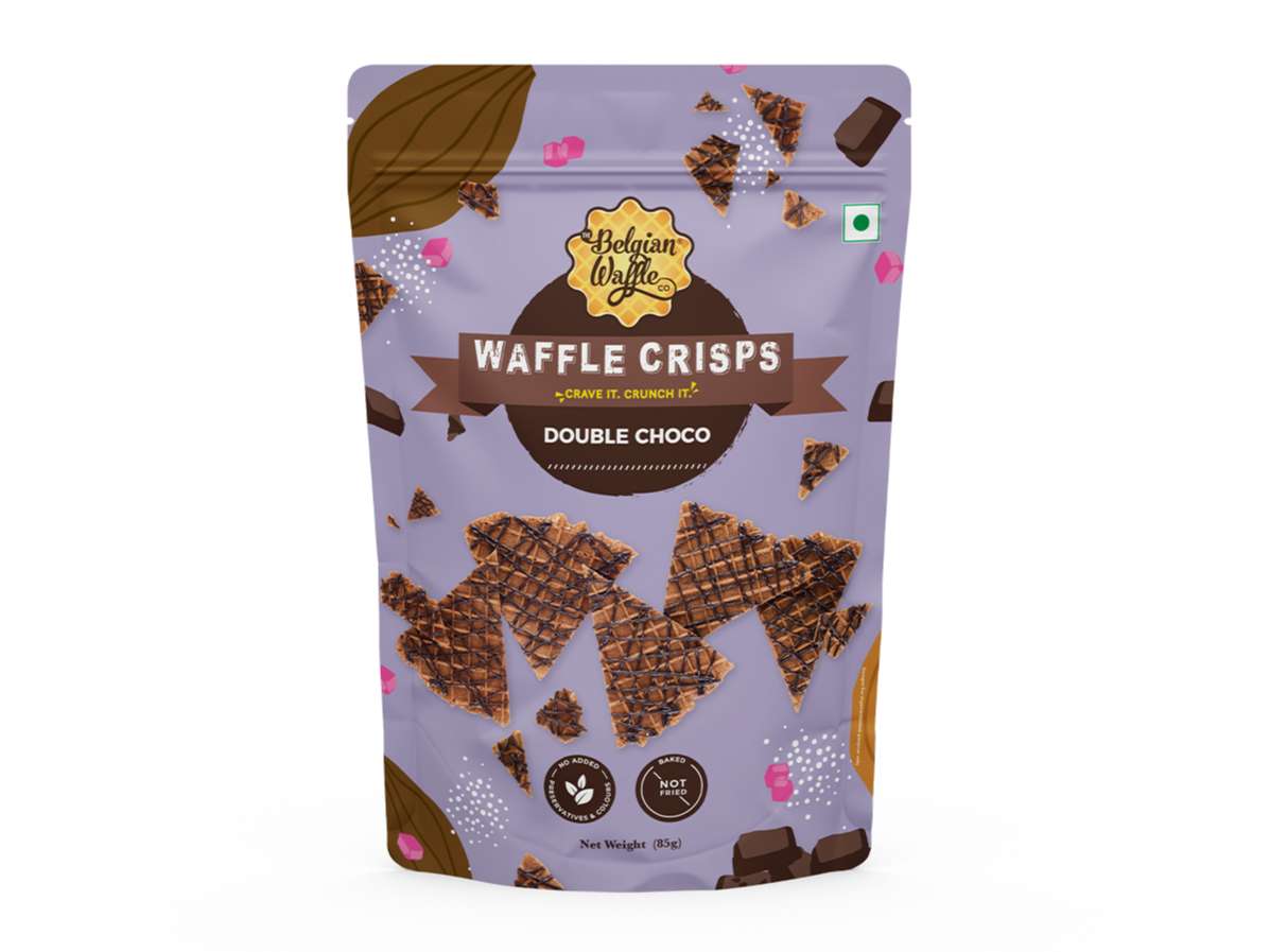 Double Choco Waffle Crisps 85gms