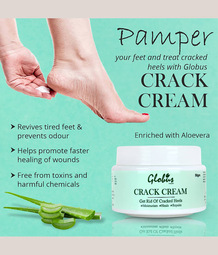 Globus Naturals Hand, Crack Heels & Foot Cream ( 50 g ) view 2