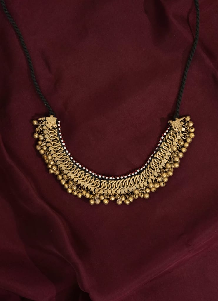 Vintage Ghunghroo Neckpiece view 2