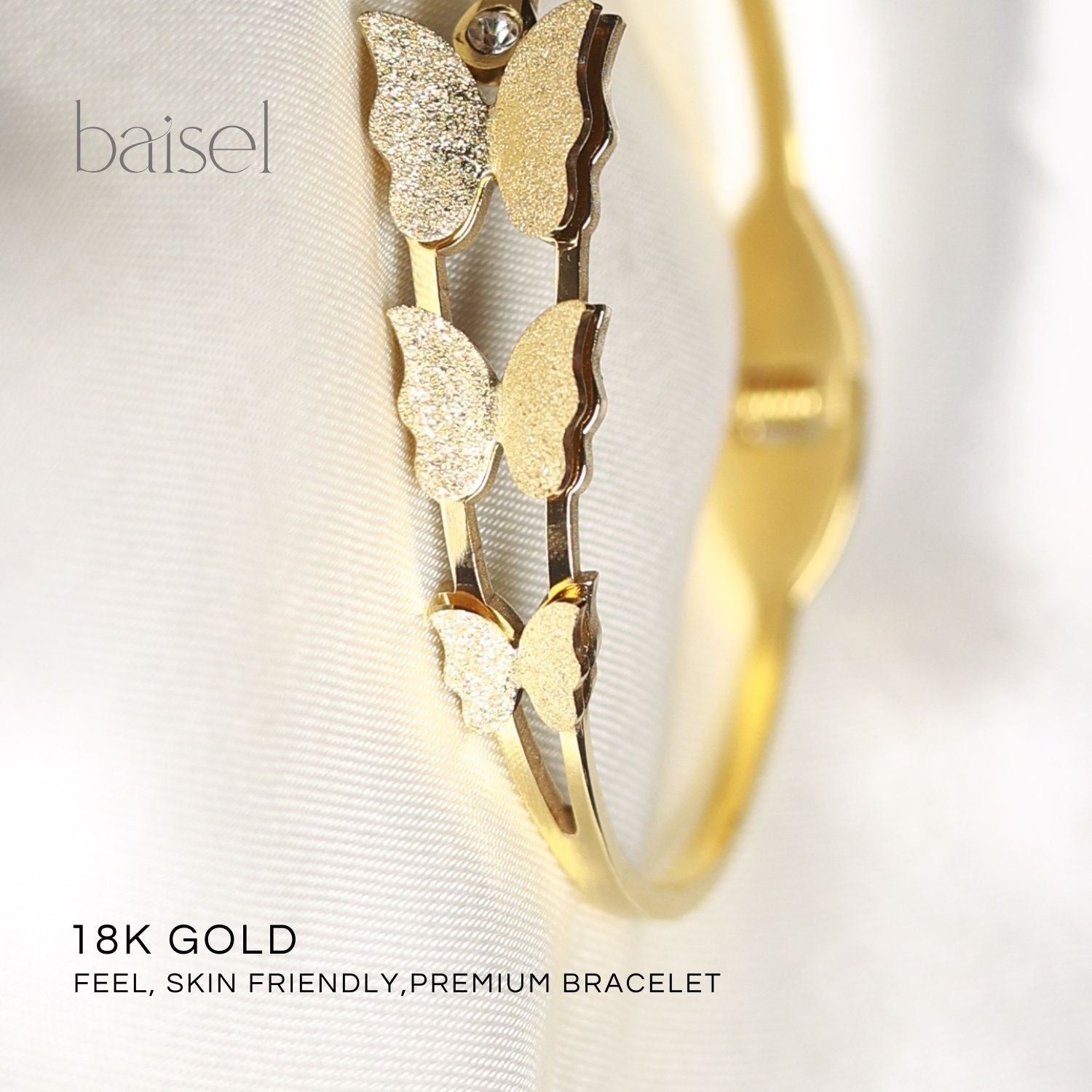 Butterfly Cuff bracelet view 2