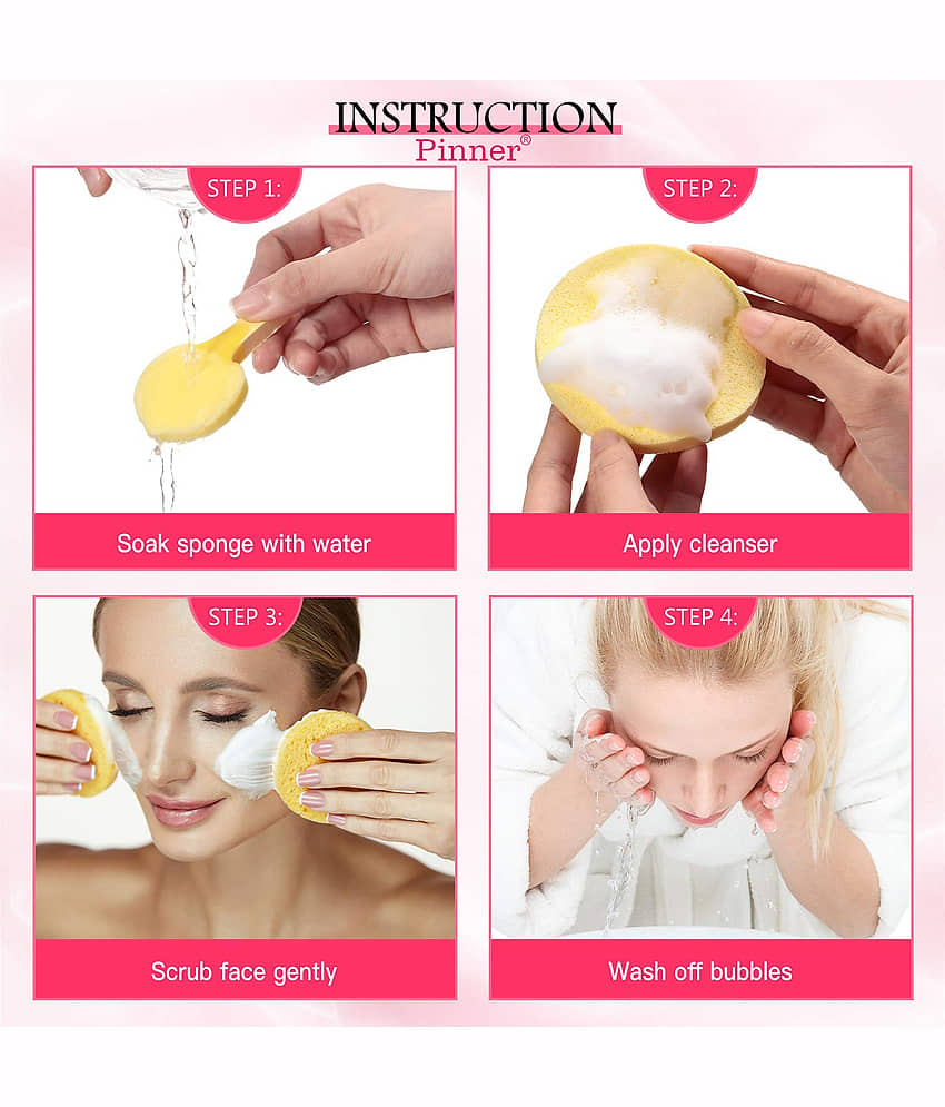 Pinner Multi color Makeup Sponge Set (Pack of 6) view 2