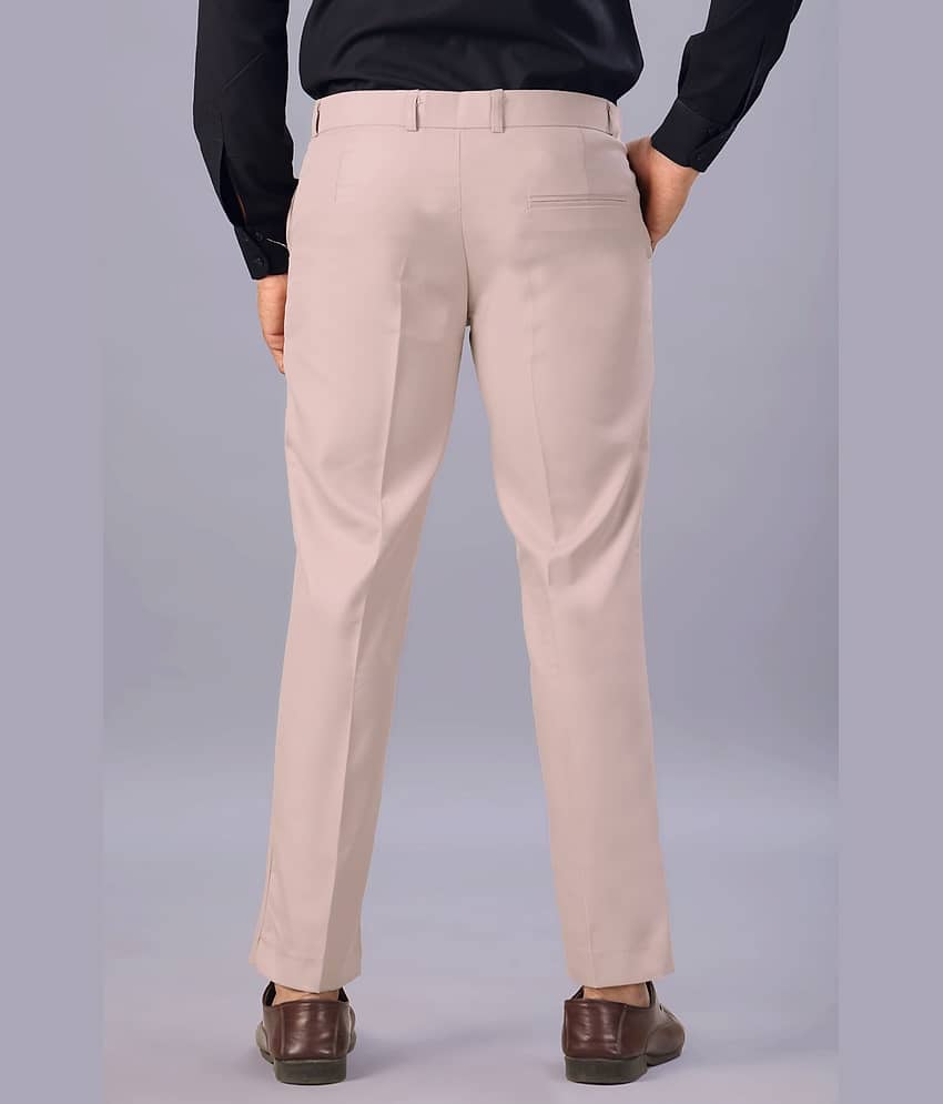 MOUDLIN Regular Men's Formal Trouser - Black ( Pack of 1 ) view 2