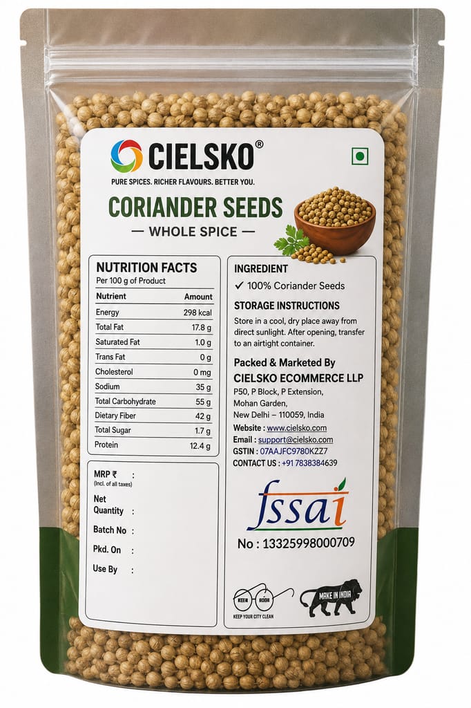 Cielsko Coriander Seed Whole-100 g view 2