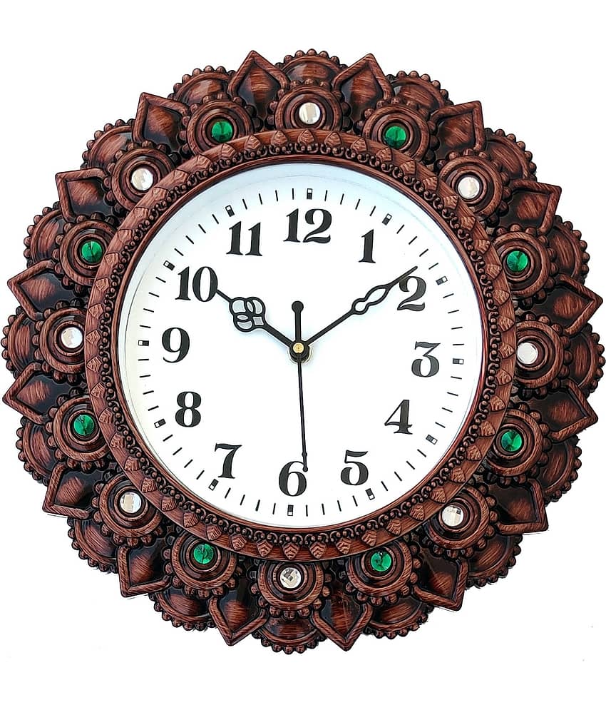 shivaira Assymetric Analog Wall Clock