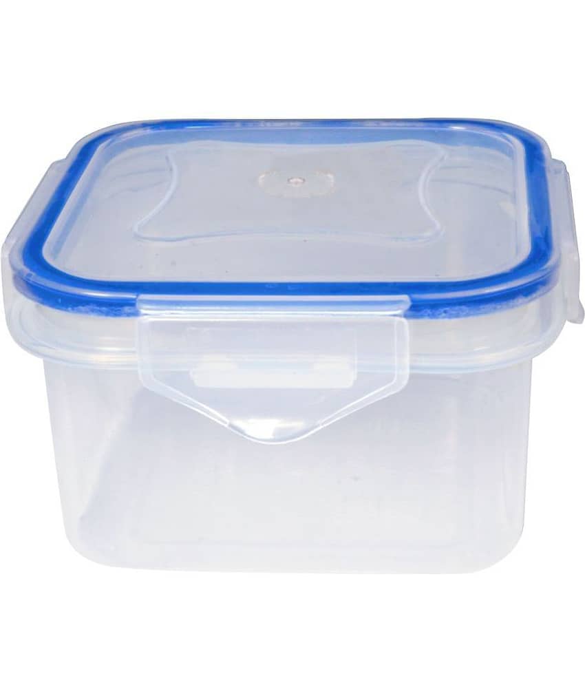 Woolco - Lock & fit Transparent Plastic Food Container ( Set of 6 ) - 400 ml view 2
