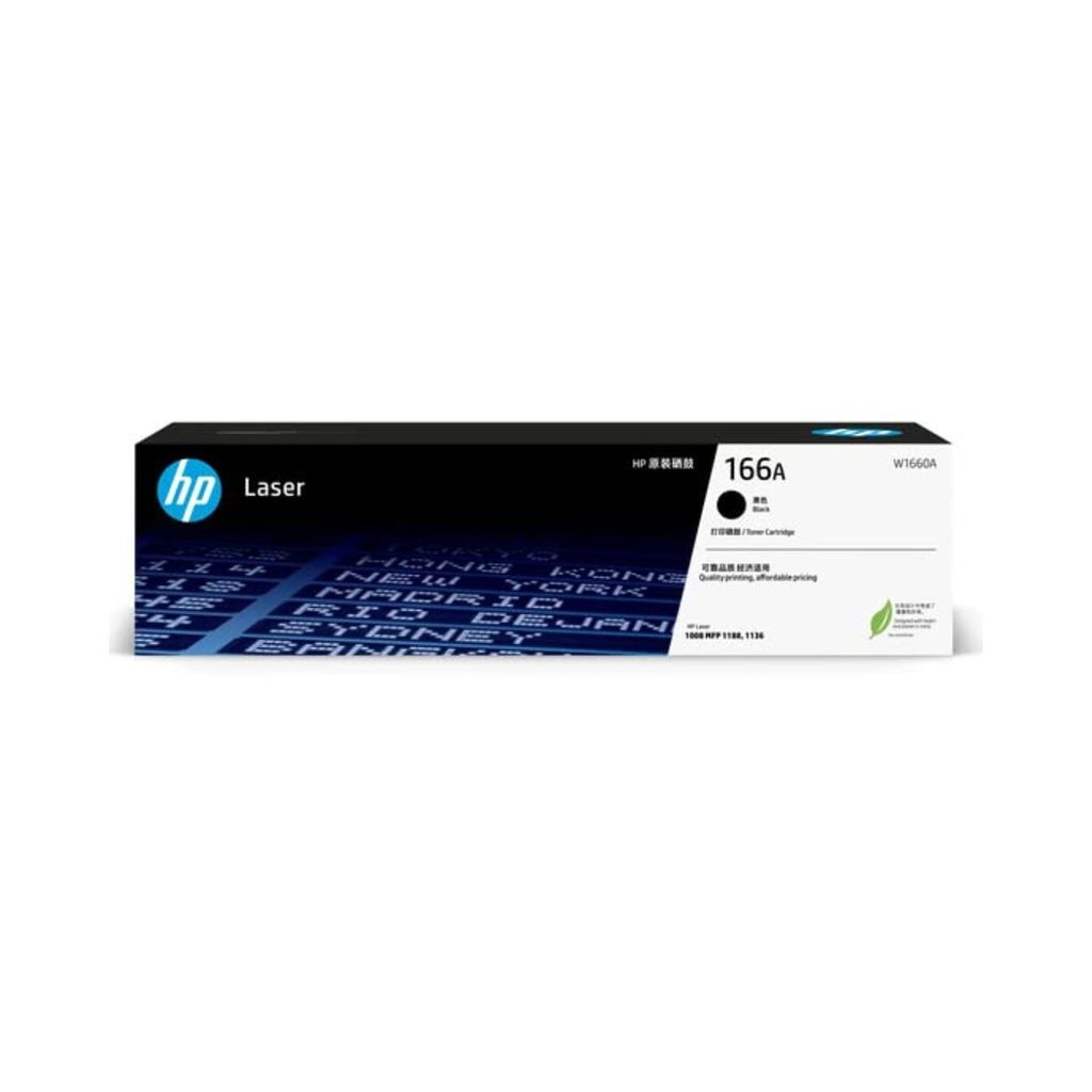HP 166A Black Original Laser Toner Cartridge (W1660A) view 2