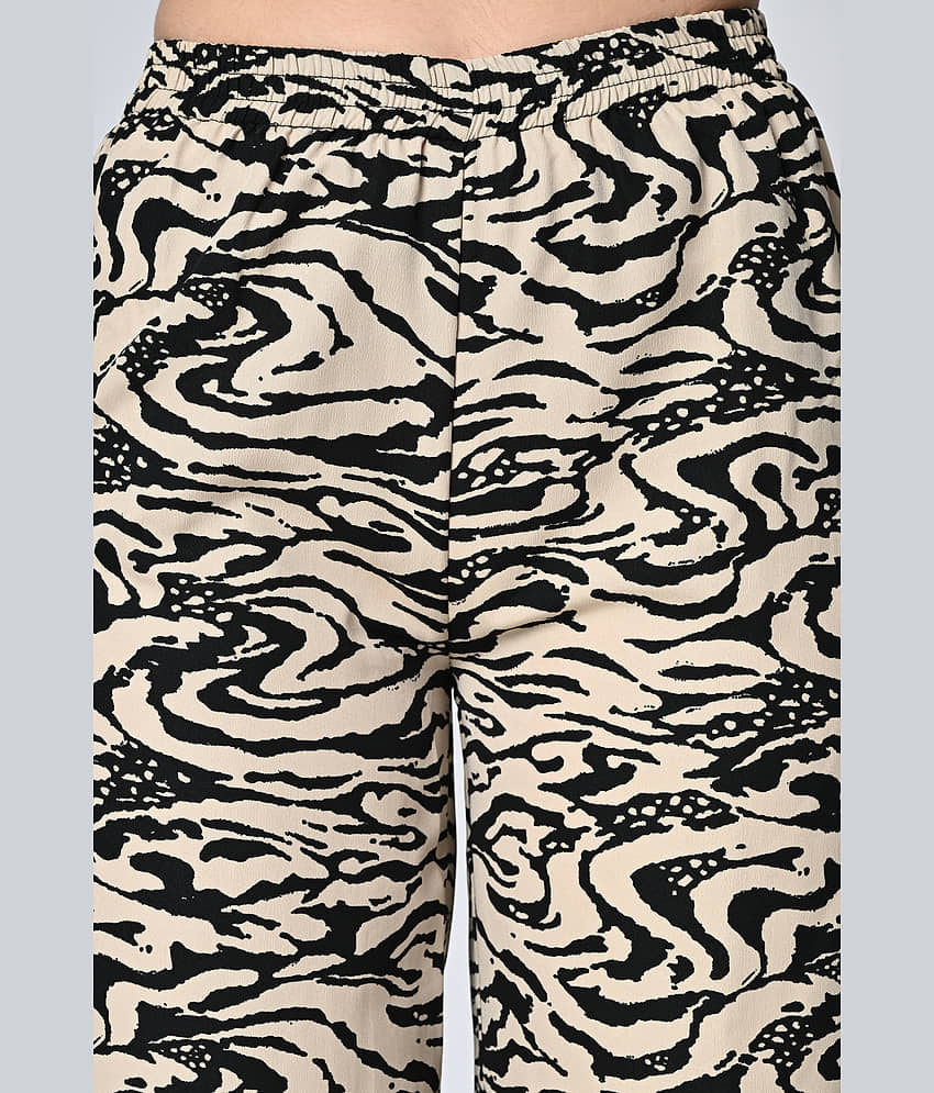 ALL WAYS YOU Multi Color Crepe Straight Women's Palazzos ( Pack of 1 ) view 2