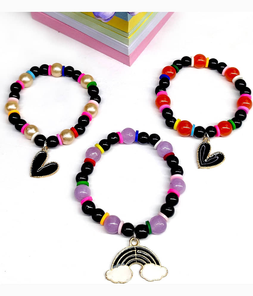 DAIVYA WELLNESS - Multicolor Bracelet ( Pack of 3 ) view 2