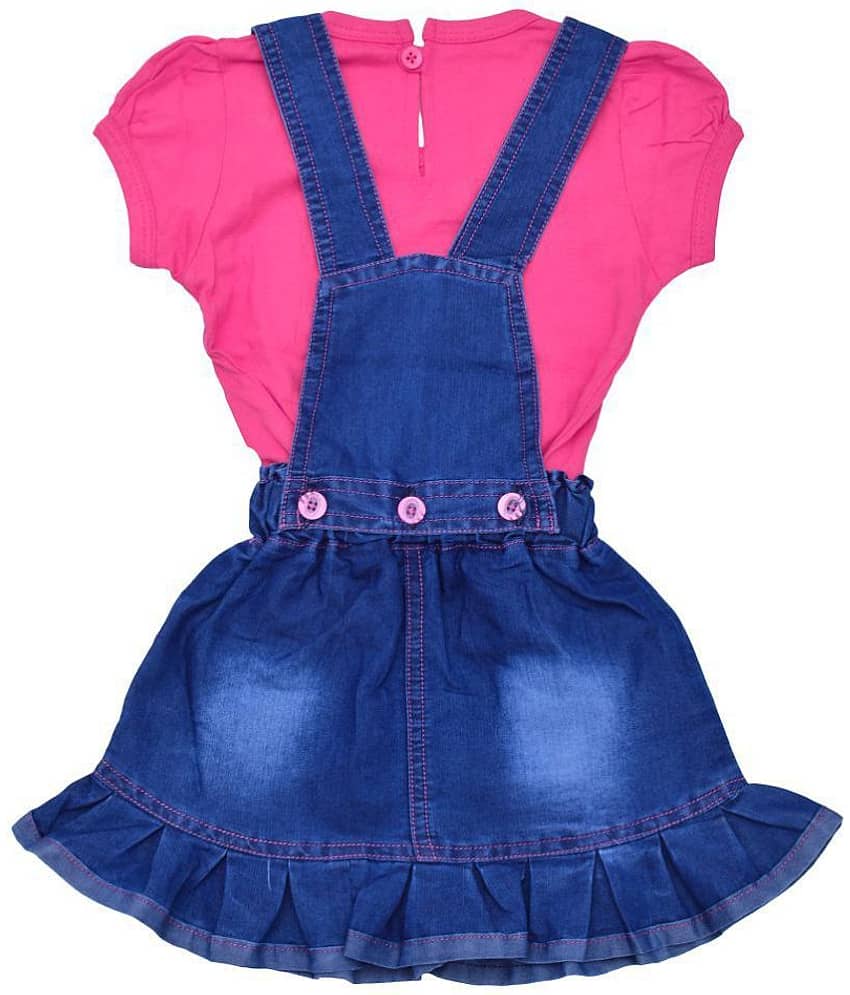 Zadmus Baby Girls Cotton Blend Bodysuit ( Pink ) view 2