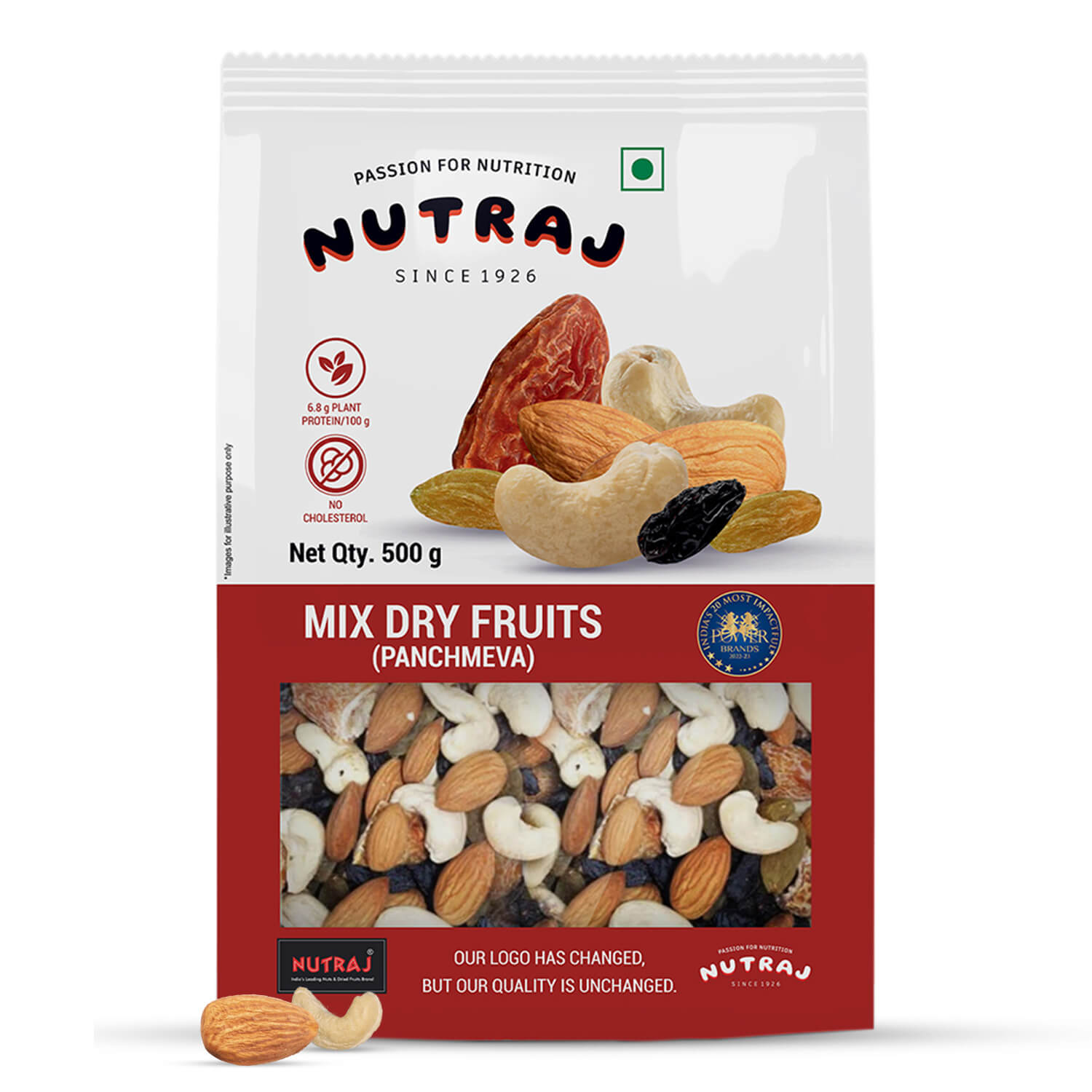 Panchmeva (पंचमेवा) Nutraj Mix Dry Fruits Panchmeva 500gm view 2