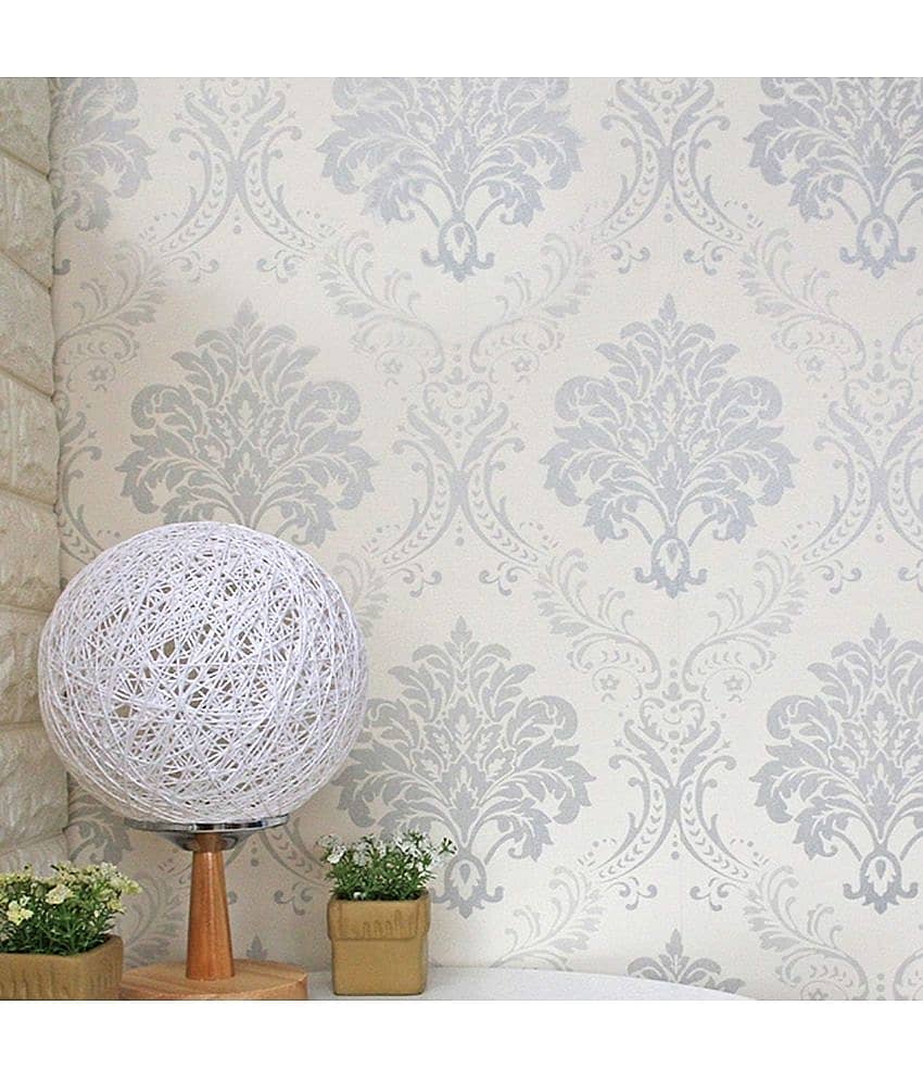 KAAF Floral Wallpaper ( 45 x 1000 ) cm ( Pack of 1 ) view 2