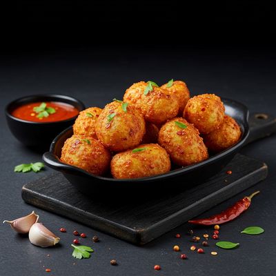 Chili Garlic Potato (10 Pcs)