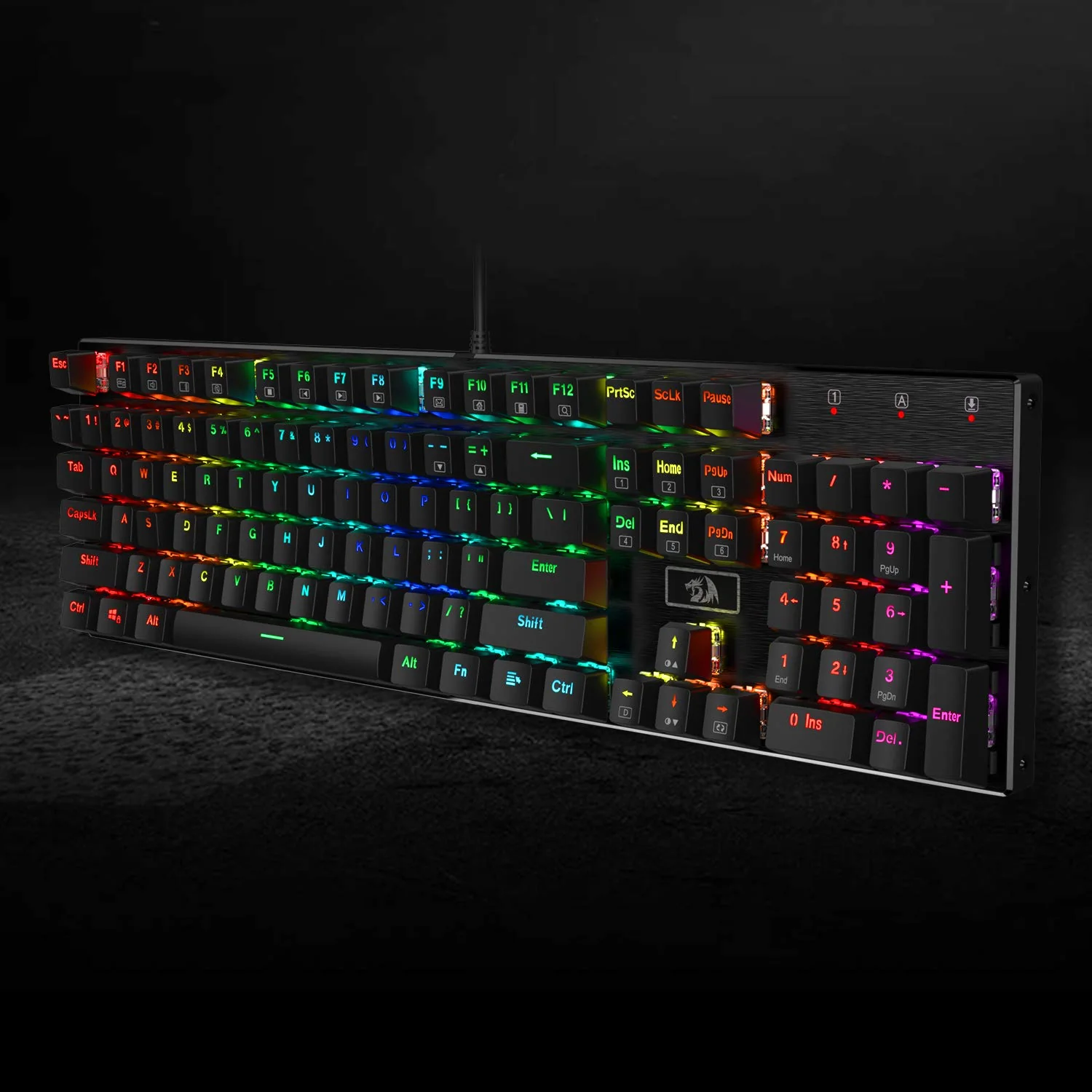 Redragon Devarajas K556 - 104 Keys Wired Mechanical Keyboard (Brown Switch) view 2