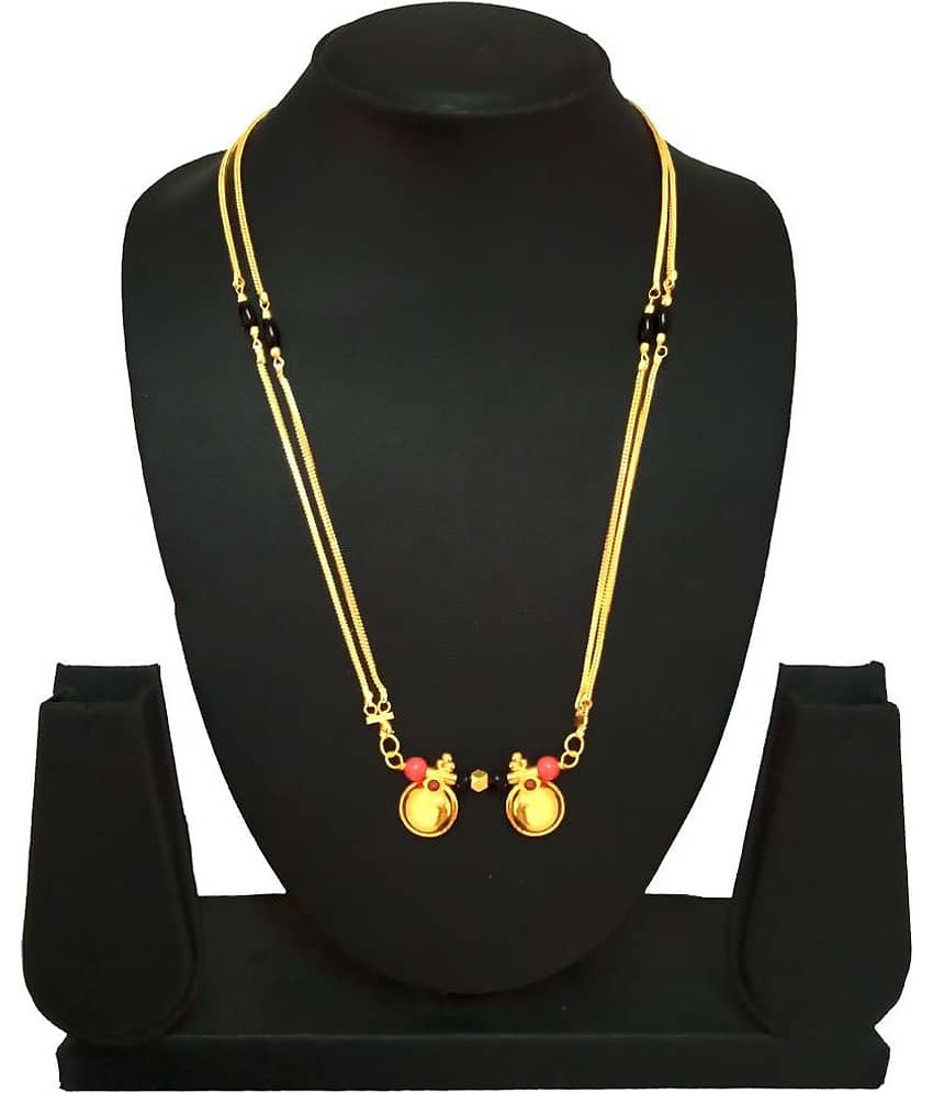 JIPPA Golden Mangalsutra ( Pack of 1 ) view 2