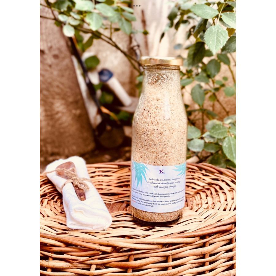 ROSEMARY, ORANGE AND LEMON WELLNESS BATH SALTS view 2