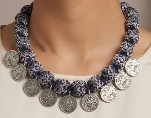 Utsav Coin Necklace view 2