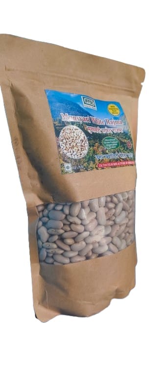 Munsyari White Rajma (Kidney Beans) - High Altitude Himalayan Cultivated - 500g view 2