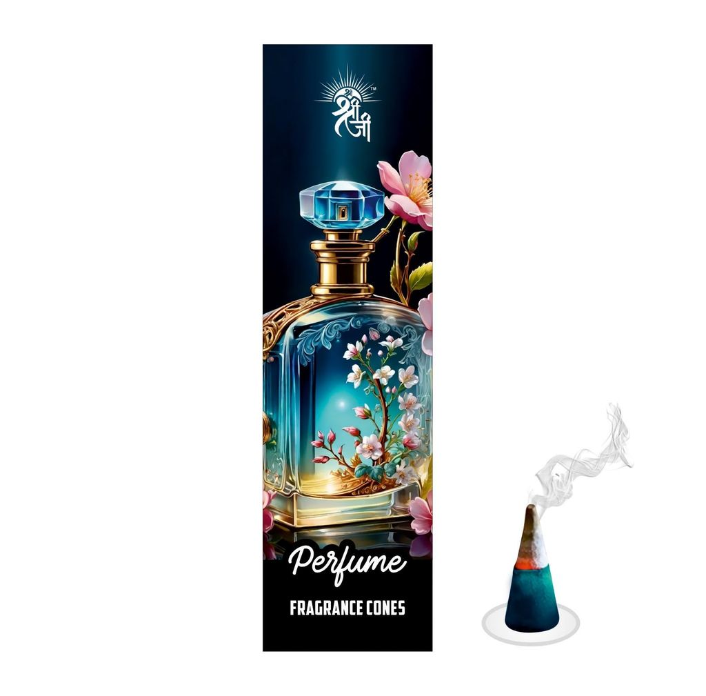 Shri Shriji Flam Aromatic Peace Perfume Combo � Incense Cones & Dhoop Sticks Set � Premium Fragrance Blend for Pooja, Meditation & Home Ambience � Long-Lasting Aroma � view 2