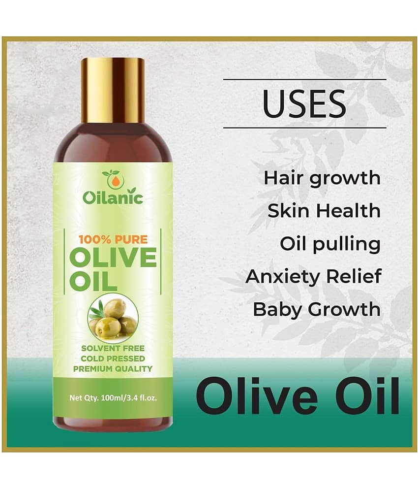 Oilanic Pure & Natural Olive Oil 100 mL Pack of 2 view 2