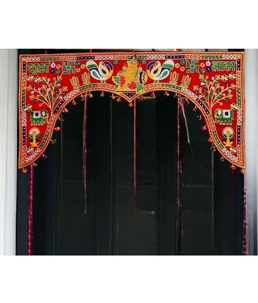 TORNORY Handmade Bandarwal Toran 4 ft Multi ( Pack of 1 ) view 2