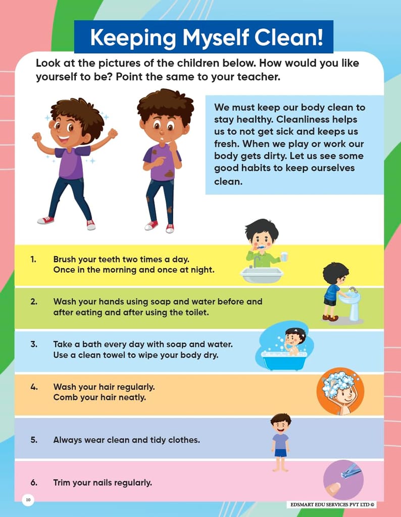 Edsmart Tiny Explorer Senior KG EVS book for Kids | 5 + years | CBSE Science book [Perfect Paperback] [Jan 01, 2024] Edsmart Edu Services Pvt Ltd view 2