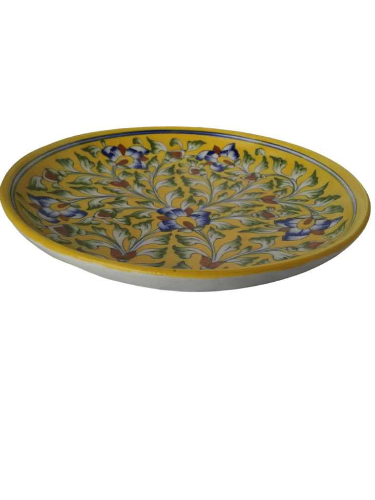 Decorative wall hanging plate view 2