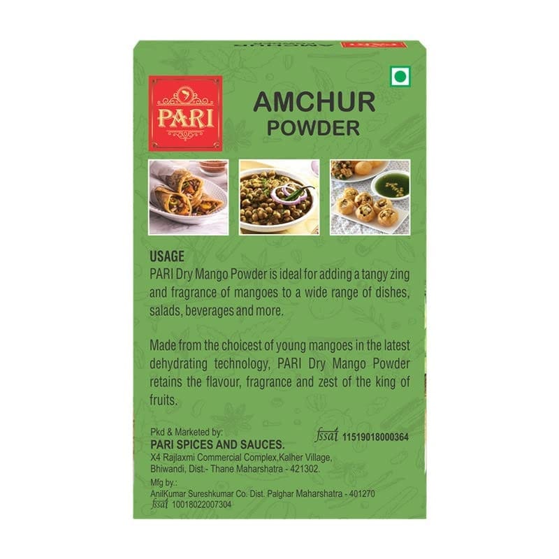 Pari Amchur (Dry Mango) Powder - For Healthy Delicious & Flavorful Cooking | Hygienically Packed | Easy to Cook | Ready to Cook | Homemade Pav Bhaji Masala | Preservative Free | 50 gm view 2
