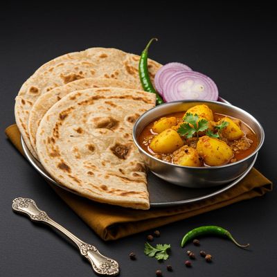 Chapathi Aloo