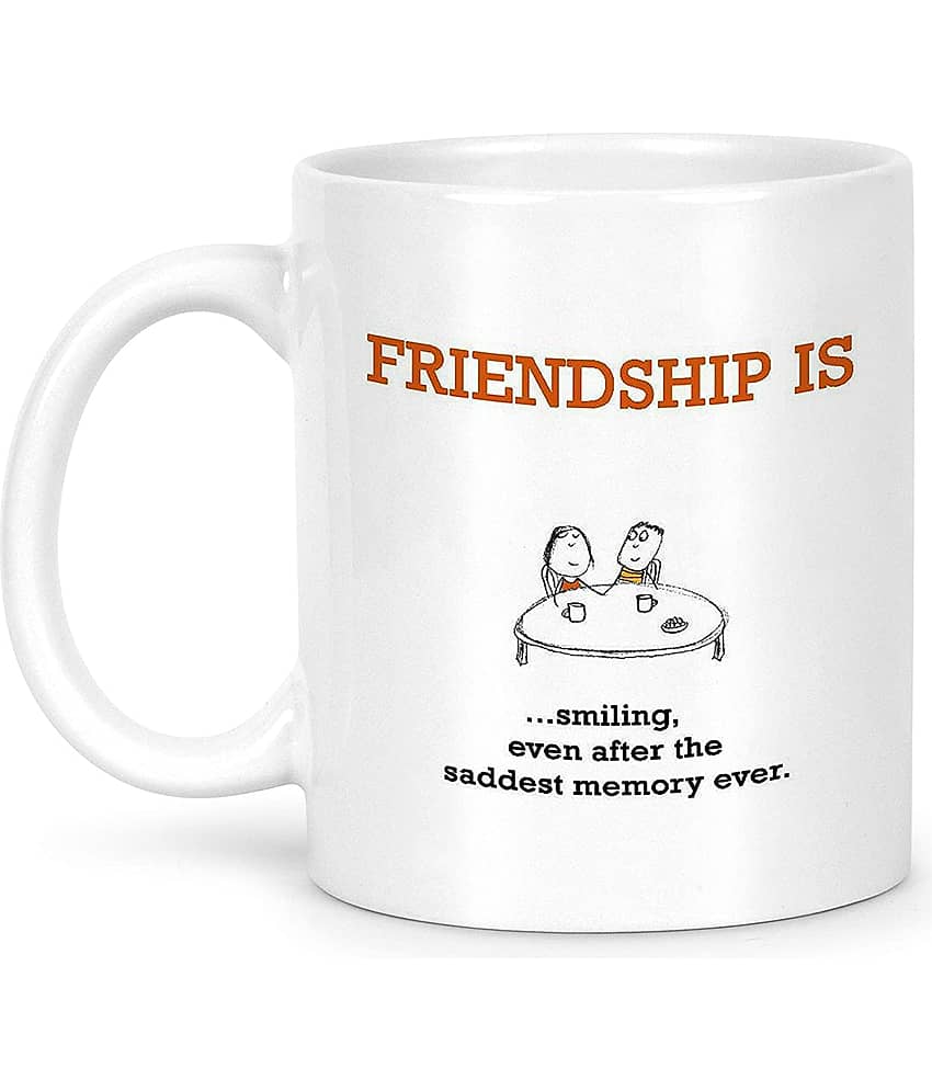 Idream Quote Printed Ceramic Coffee Mug 1 Pcs 330 mL view 2