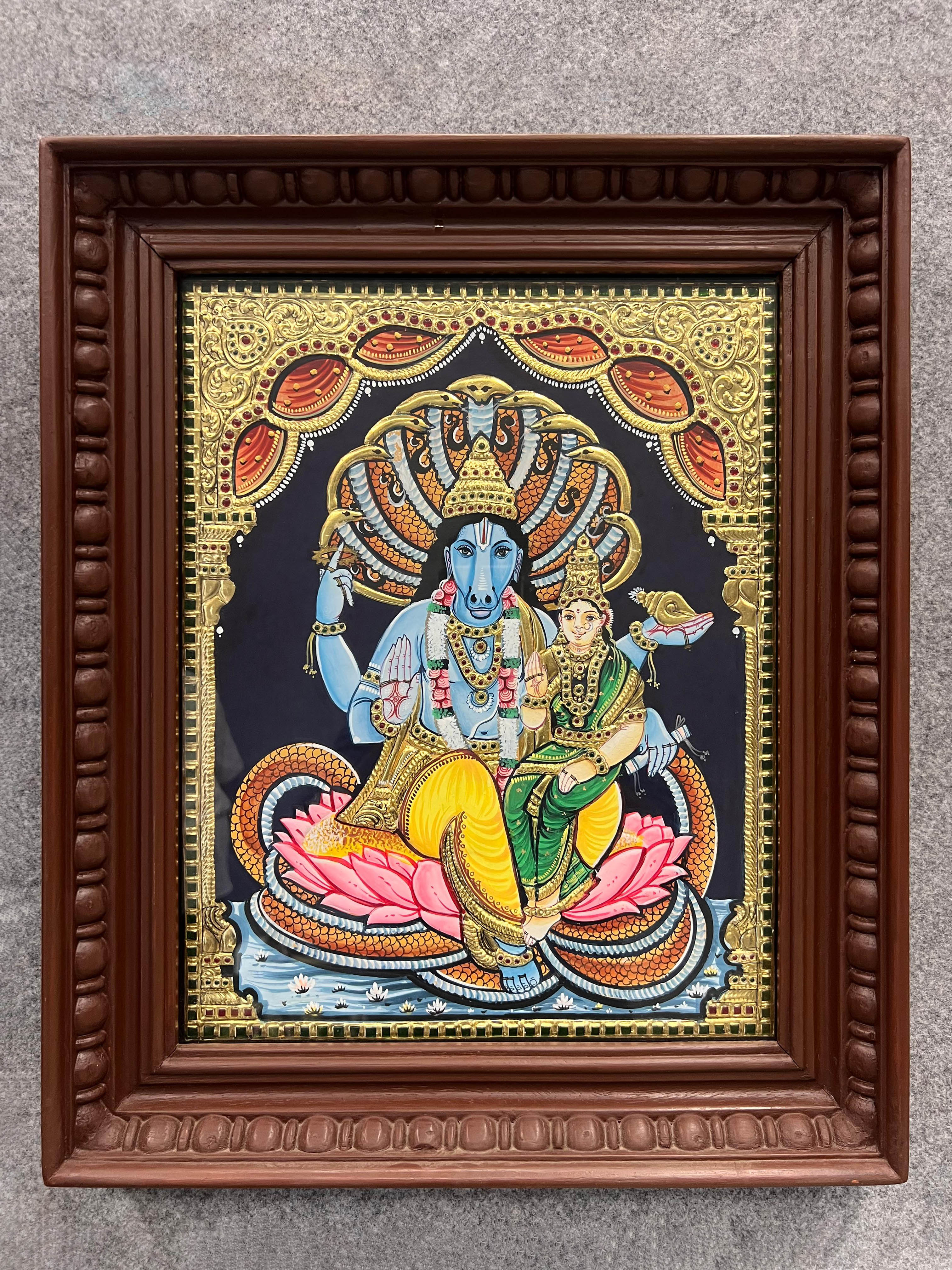 Lakshmi Hayagirivar - Without Frame 15 x 12 view 2
