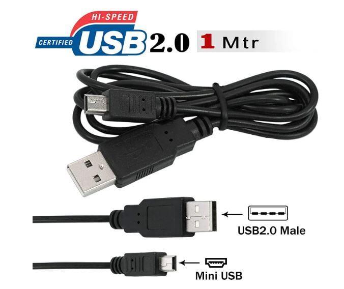 USB 2.0 A to 5 pin B Cable for External HDDS/Camera/Card Readers, video game view 2