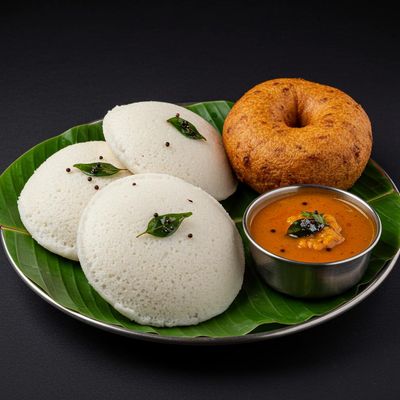 Idli 1 + Vada 1