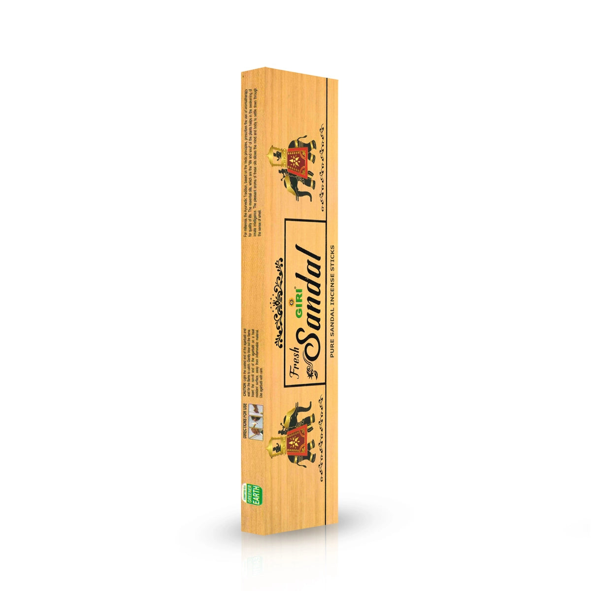 Giri Fresh Sandal Incense Sticks | Agarbatti | Chandan Fragrance | Agarbathi for Pooja 50 Sticks view 2