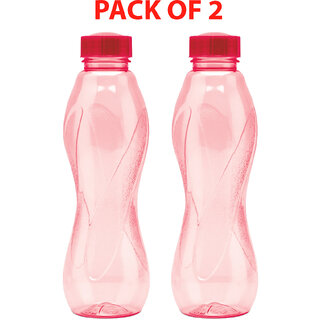 Pack of 2 Milton 1000ml Water Bottles | Leakproof Reusable Water Bottle for Home, Office & Gym | Assorted Colors