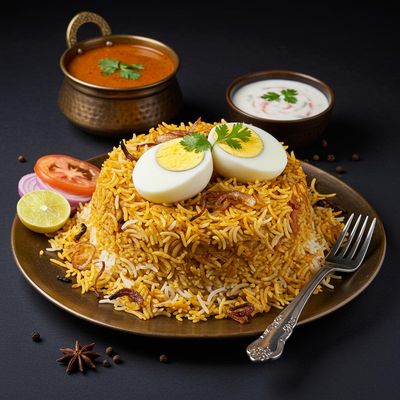 Egg Biryani (Non-Veg Rice)