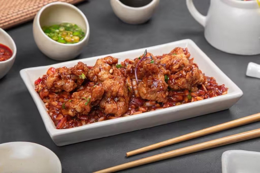 Chicken manchurian dry