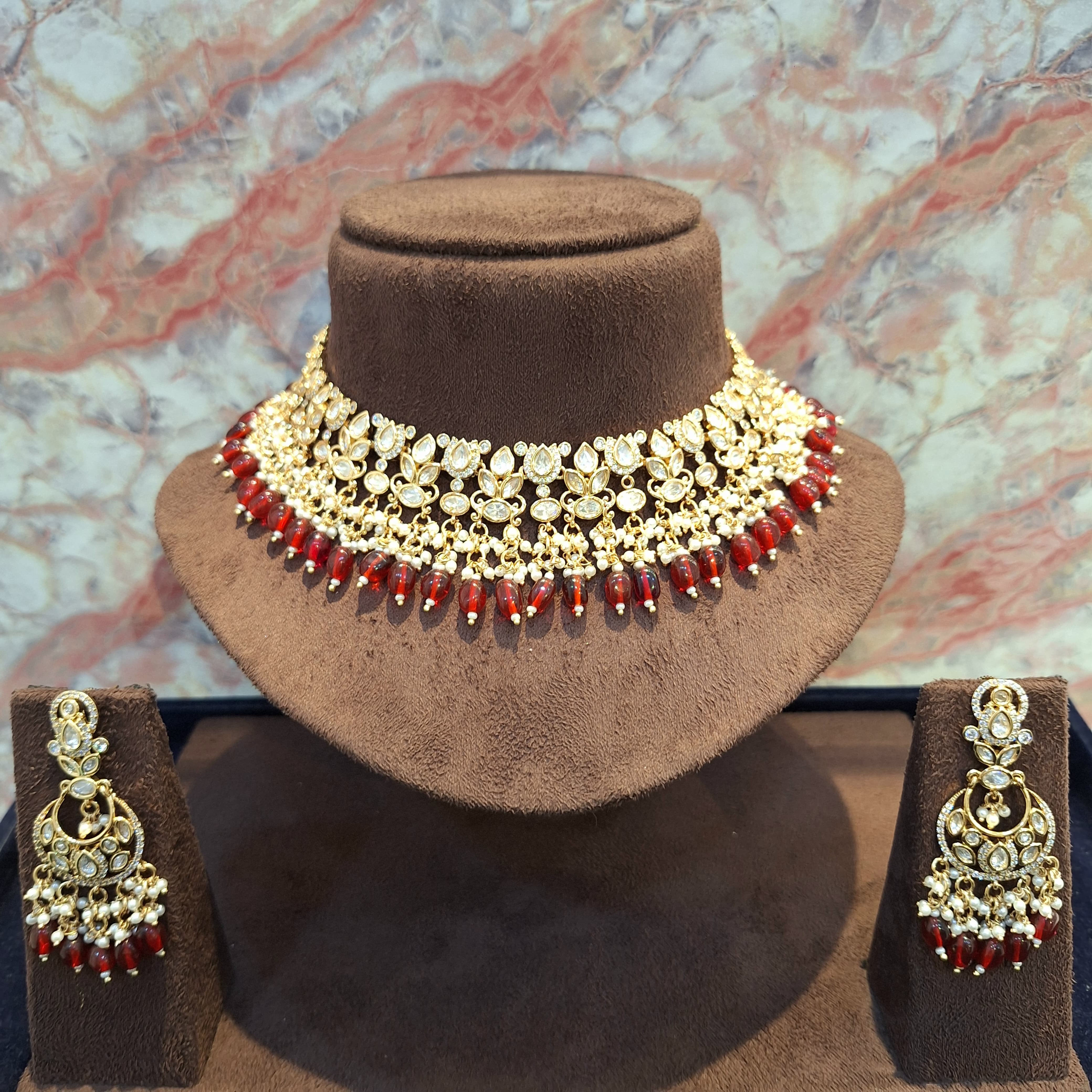 Rudrani Choker Set - The Royal Bride By Dia Art Jewels view 2