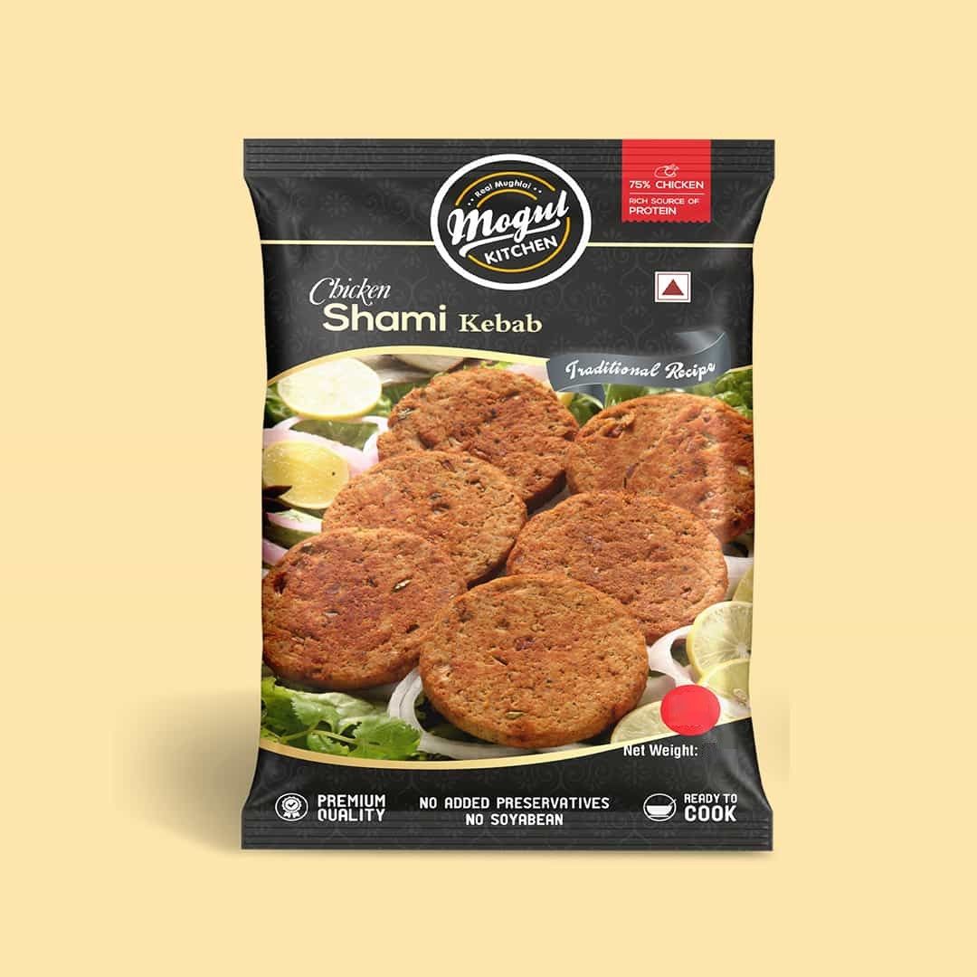 Mogul Kitchen Chicken Shami Kebab, 500 gm