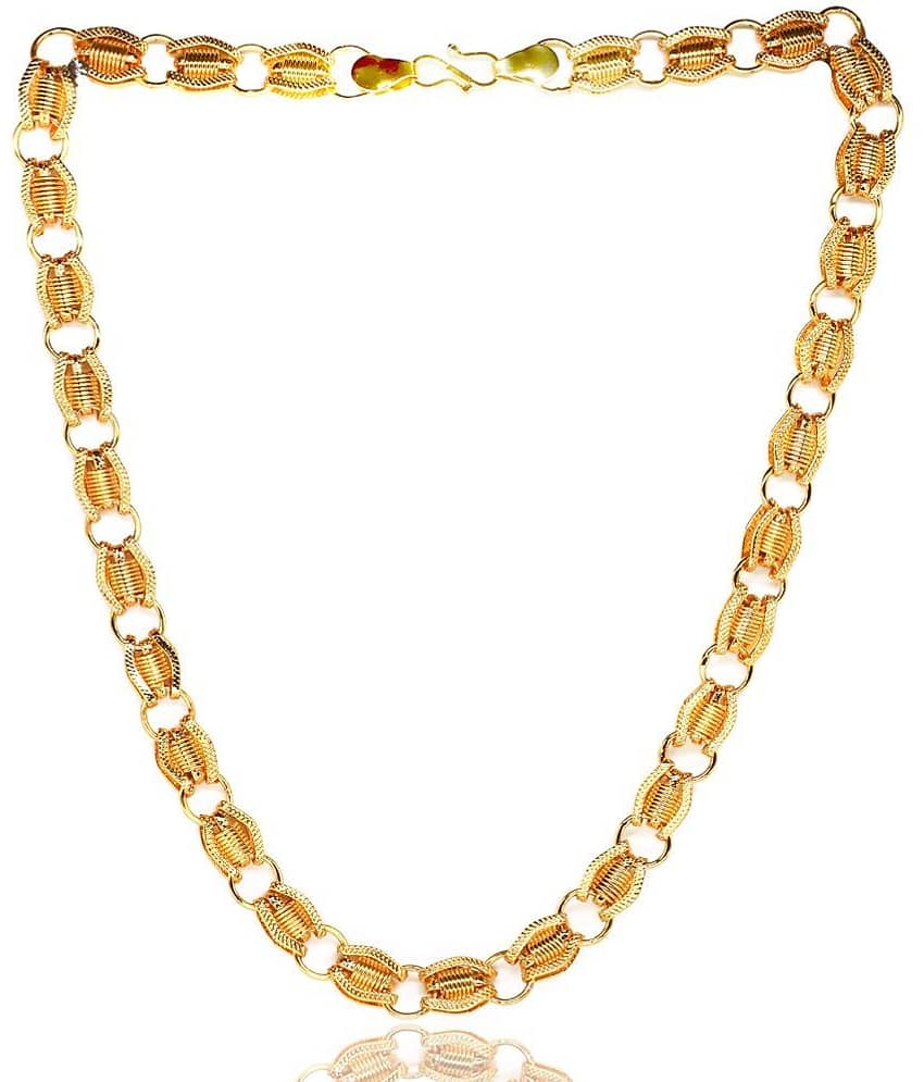 JIPPA Gold Plated Chain ( Set of 1 )