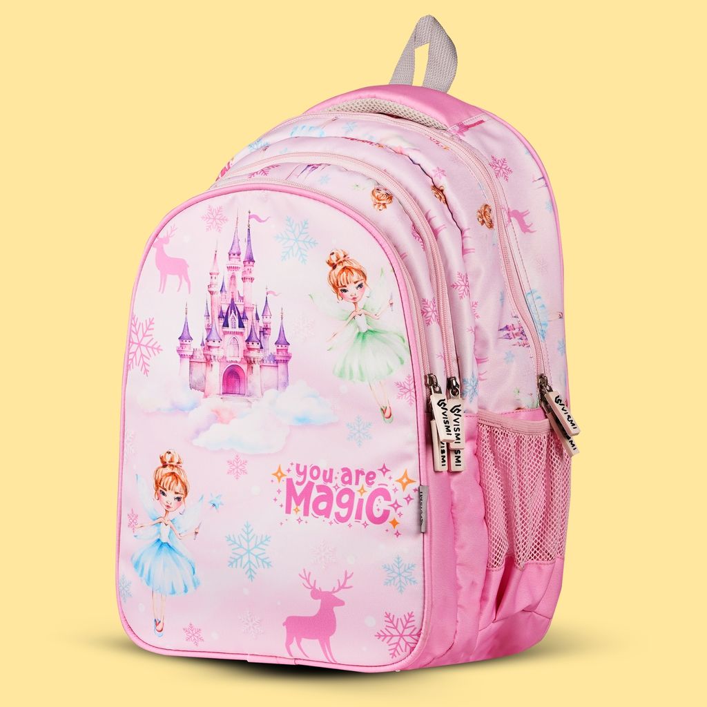 VISMIINTREND School Backpack Bags for Kids | School Bags | Water Resistant | Casual | Picnic | Travel | 5 to 10 Years School Backpack | Bag for Boys | Girls view 2