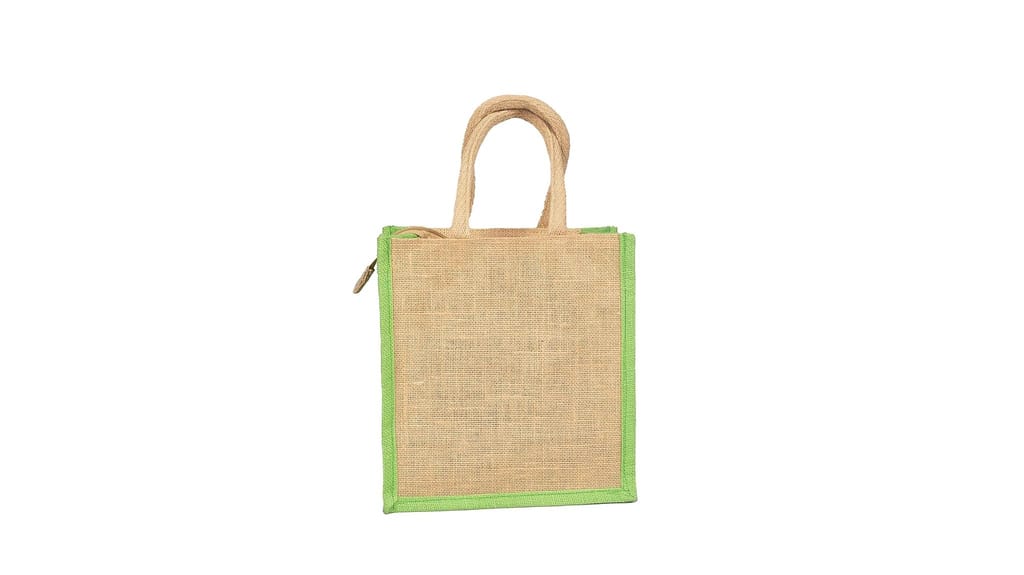Jute Carrier Lunch Bag view 2
