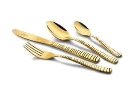 FnS Boston 24 Pcs Cutlery Set in Gift Box Packaging (6 Dinner Spoon, 6 Dinner Fork, 6 Teaspoon, 6 Dinner Knives) view 2