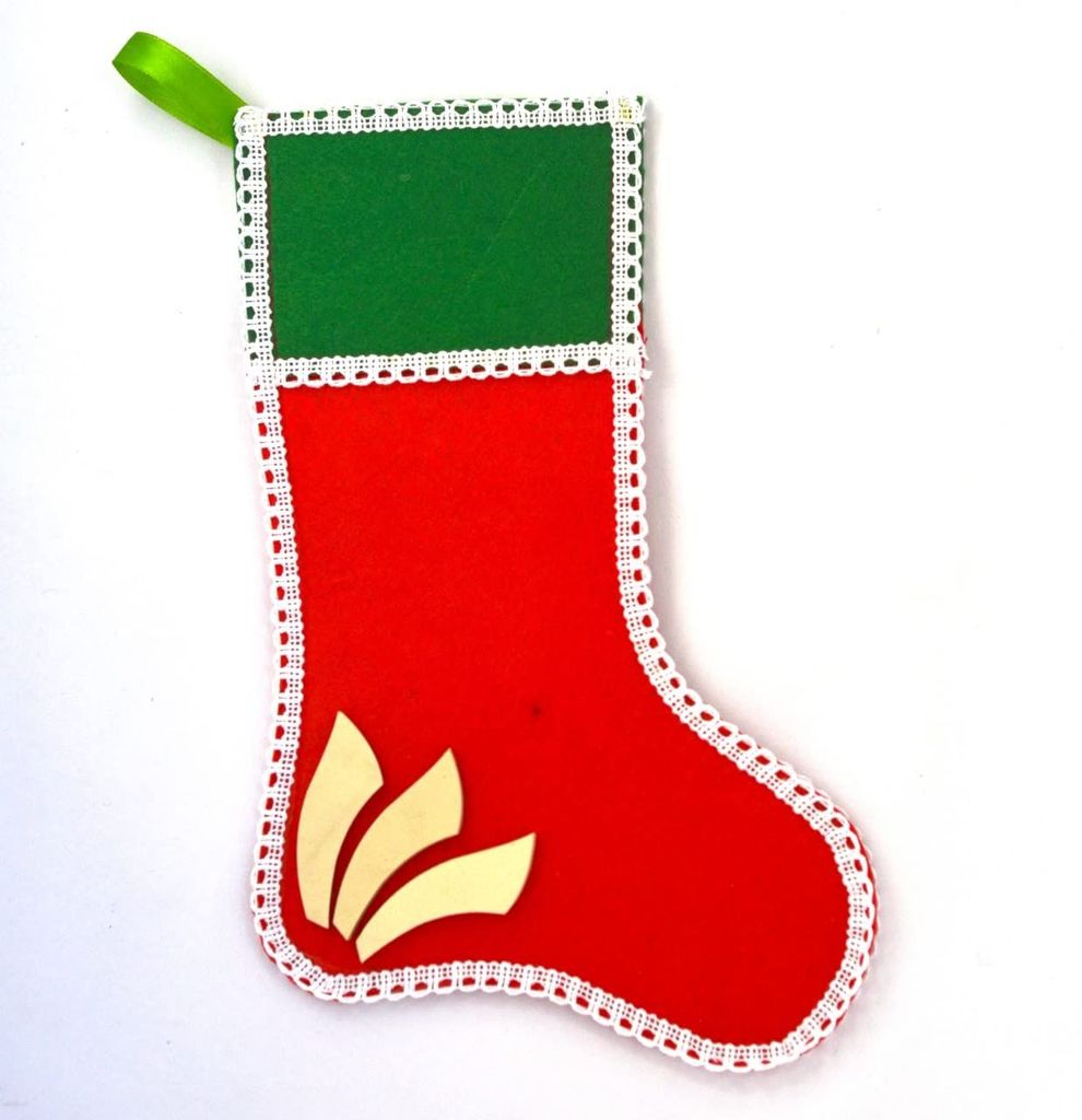 The Brown Box-Set of 3 Christmas Stockings/Socks, 28x18cm or 11x7 inch,Christmas Decoration Item,Christmas Ornaments,Christmas Gift Stuffers view 2
