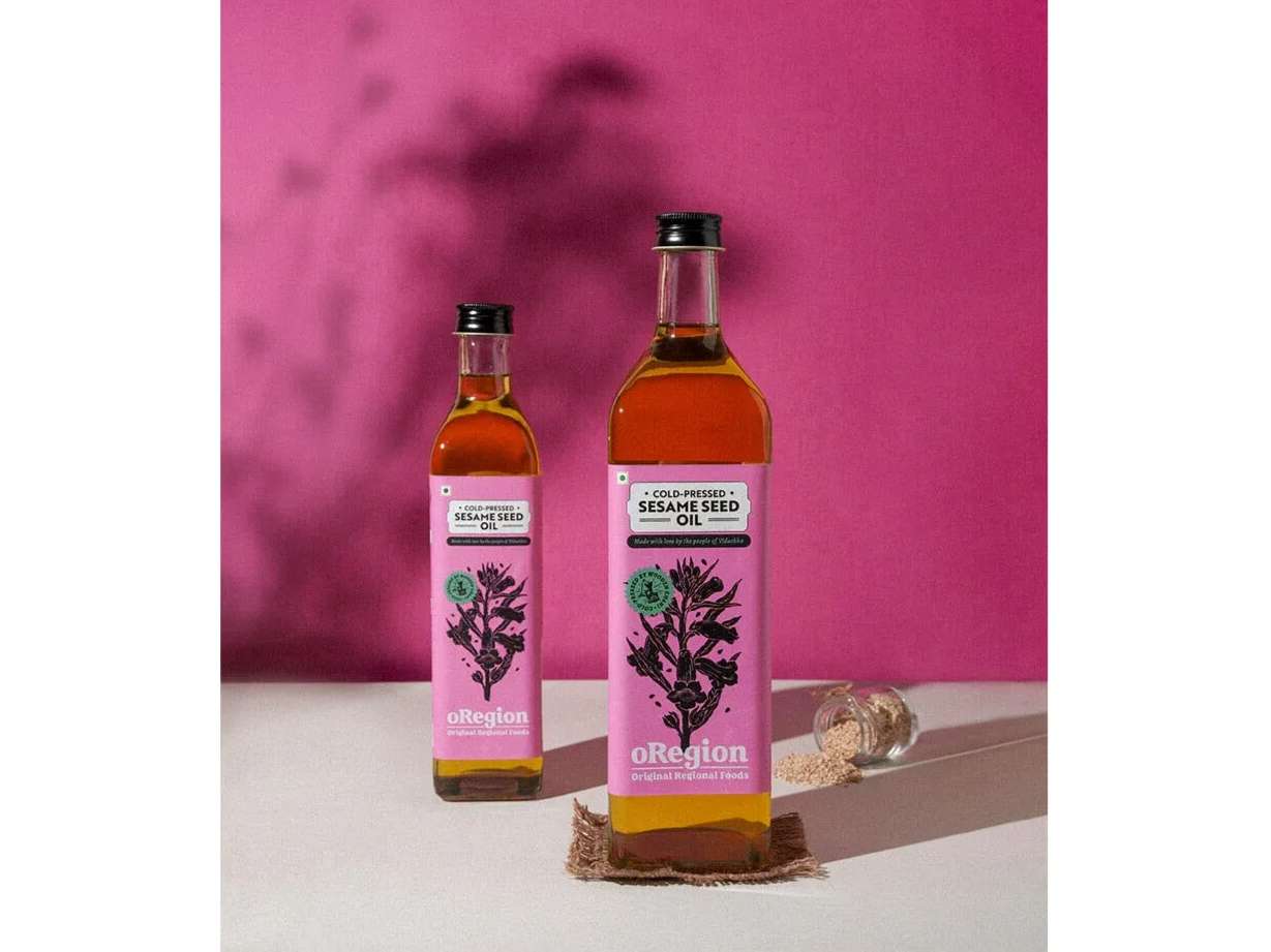 Cold Pressed Sesame Oil - 1L (Pet)