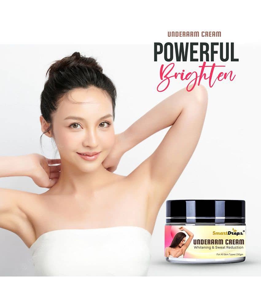 Smartdrops Underarm Whitening Skin Brightning Cream 50 g - Pack of 4 view 2